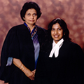 Mrs. Sriyani Nonis with Ms. Shelly Nonis